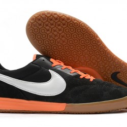 Kopačky Nike Premier II Sala IC FG Černá Stříbro oranžový 39-45
