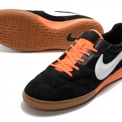 Kopačky Nike Premier II Sala IC FG Černá Stříbro oranžový 39-45