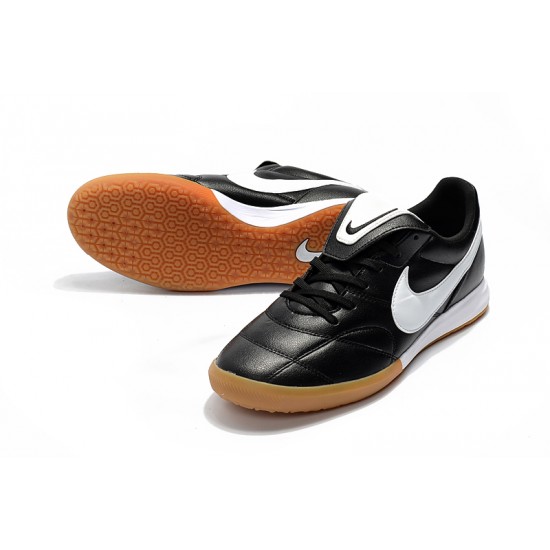 Kopačky Nike Premier II Sala IC FG Černá Bílá Hnědý 39-45