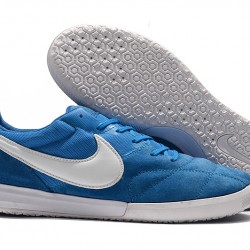 Kopačky Nike Premier II Sala IC FG Modrý Stříbro 39-45