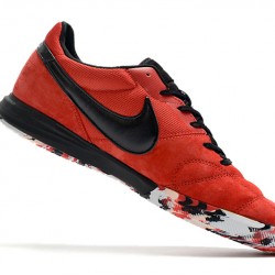 Kopačky Nike Premier II Sala IC FG Červené Černá 39-45