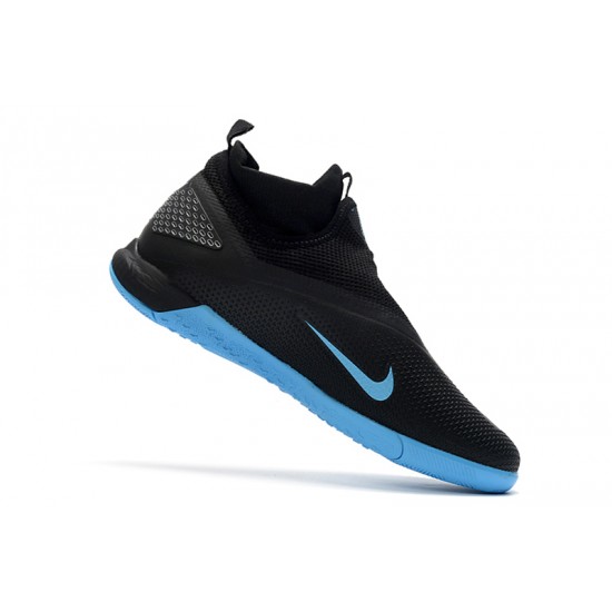 Kopačky Nike React Phantom Vision 2 Pro Dynamic Fit IC Černá Modrý 39-45