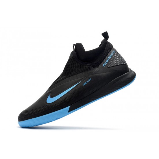 Kopačky Nike React Phantom Vision 2 Pro Dynamic Fit IC Černá Modrý 39-45