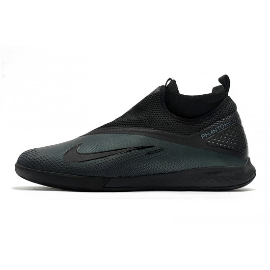 Kopačky Nike React Phantom Vision 2 Pro Dynamic Fit IC Černá Zelená 39-45