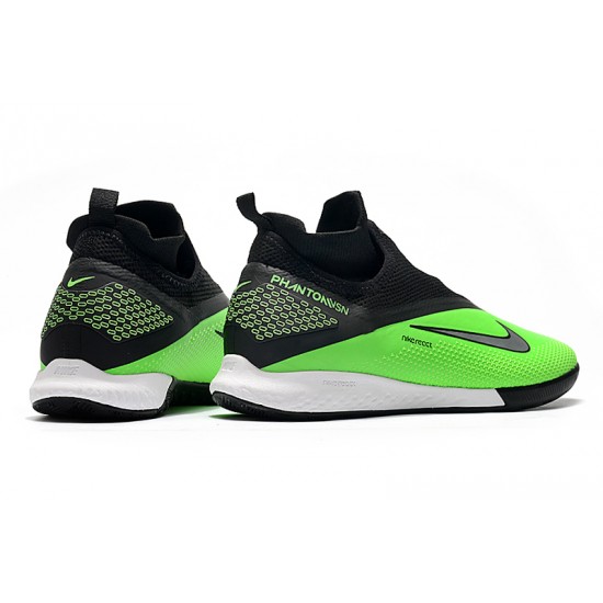 Kopačky Nike React Phantom Vision 2 Pro Dynamic Fit IC Zelená Černá 39-45