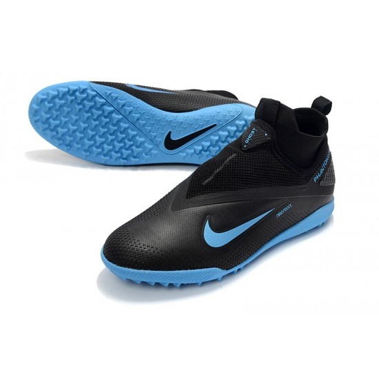 Kopačky Nike React Phantom Vision 2 Pro Dynamic Fit TF Černá Modrý 39-45