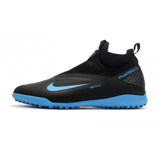 Kopačky Nike React Phantom Vision 2 Pro Dynamic Fit TF Černá Modrý 39-45