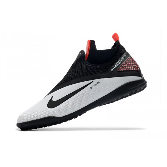 Kopačky Nike React Phantom Vision 2 Pro Dynamic Fit TF Šedá Černá 39-45