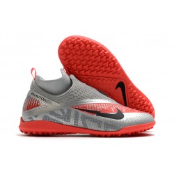 Kopačky Nike React Phantom Vision 2 Pro Dynamic Fit TF Šedá Červené 39-45