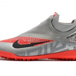 Kopačky Nike React Phantom Vision 2 Pro Dynamic Fit TF Šedá Červené 39-45