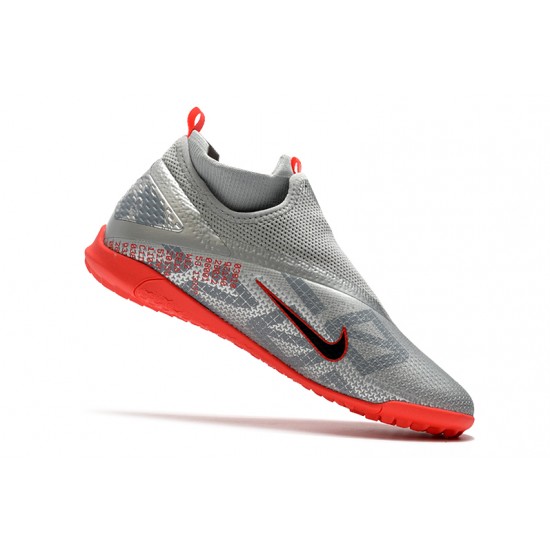 Kopačky Nike React Phantom Vision 2 Pro Dynamic Fit TF Šedá Červené 39-45