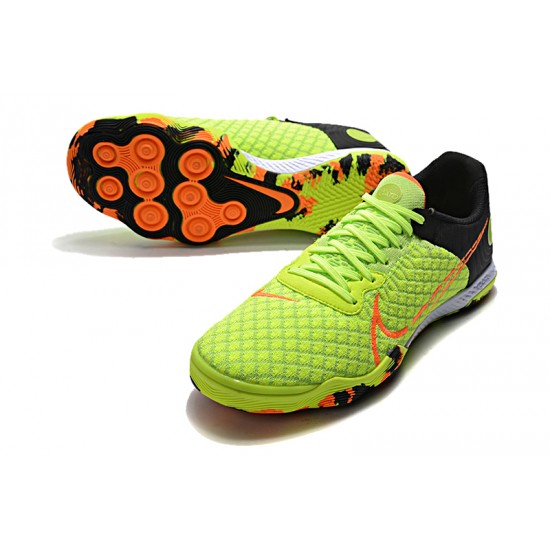 Kopačky Nike Reactgato IC Zelená Černá oranžový 39-45