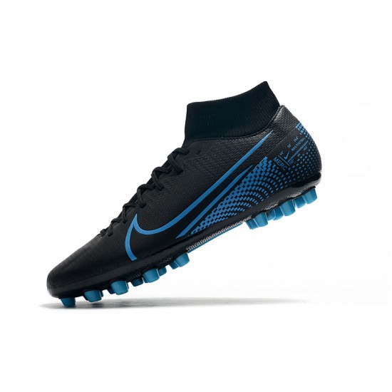 Kopačky Nike Superfly 7 Academy CR7 AG Černá Modrý 39-45