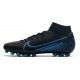 Kopačky Nike Superfly 7 Academy CR7 AG Černá Modrý 39-45