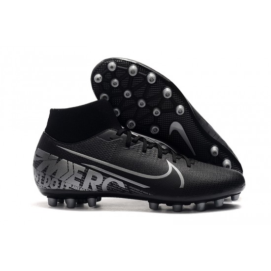 Kopačky Nike Superfly 7 Academy CR7 AG Černá Stříbro 39-45