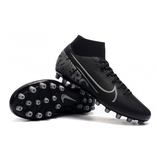 Kopačky Nike Superfly 7 Academy CR7 AG Černá Stříbro 39-45