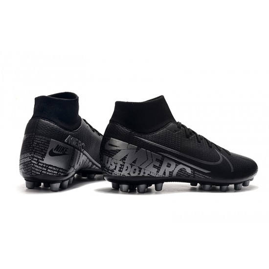 Kopačky Nike Superfly 7 Academy CR7 AG Černá Stříbro 39-45