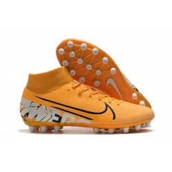 Kopačky Nike Superfly 7 Academy CR7 AG oranžový Černá Šedá 39-45