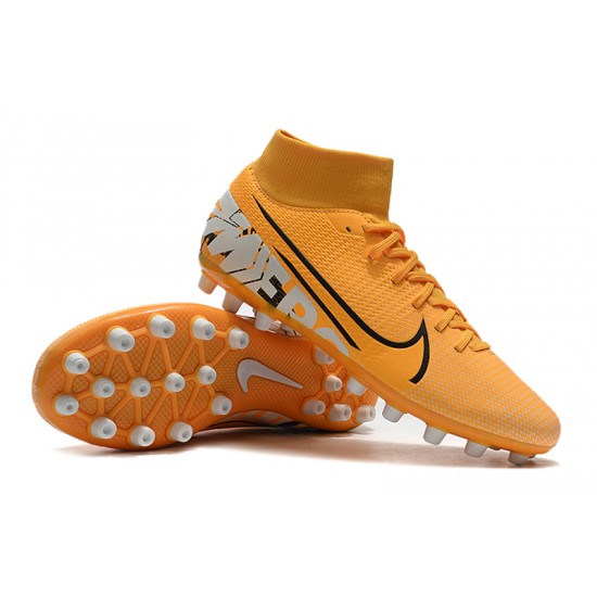 Kopačky Nike Superfly 7 Academy CR7 AG oranžový Černá Šedá 39-45