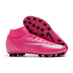 Kopačky Nike Superfly 7 Academy CR7 AG Růžový Stříbro 39-45