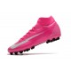 Kopačky Nike Superfly 7 Academy CR7 AG Růžový Stříbro 39-45