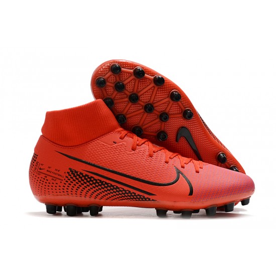 Kopačky Nike Superfly 7 Academy CR7 AG Červené Černá 39-45