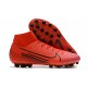 Kopačky Nike Superfly 7 Academy CR7 AG Červené Černá 39-45