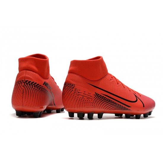 Kopačky Nike Superfly 7 Academy CR7 AG Červené Černá 39-45