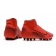 Kopačky Nike Superfly 7 Academy CR7 AG Červené Černá 39-45