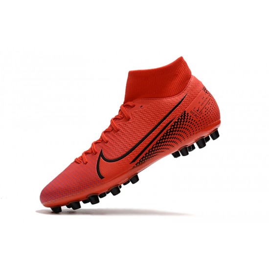 Kopačky Nike Superfly 7 Academy CR7 AG Červené Černá 39-45