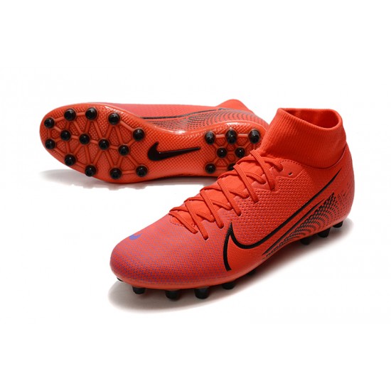 Kopačky Nike Superfly 7 Academy CR7 AG Červené Černá 39-45