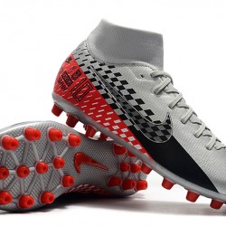 Kopačky Nike Superfly 7 Academy CR7 AG Stříbro Černá Červené 39-45