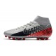 Kopačky Nike Superfly 7 Academy CR7 AG Stříbro Černá Červené 39-45