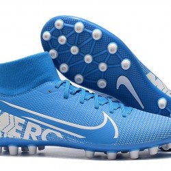 Kopačky Nike Superfly 7 Academy CR7 AG Bílá Stříbro 39-45
