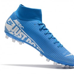 Kopačky Nike Superfly 7 Academy CR7 AG Bílá Stříbro 39-45