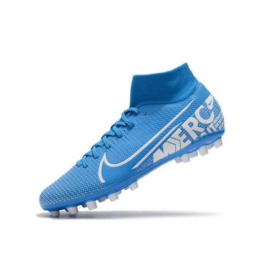 Kopačky Nike Superfly 7 Academy CR7 AG Bílá Stříbro 39-45