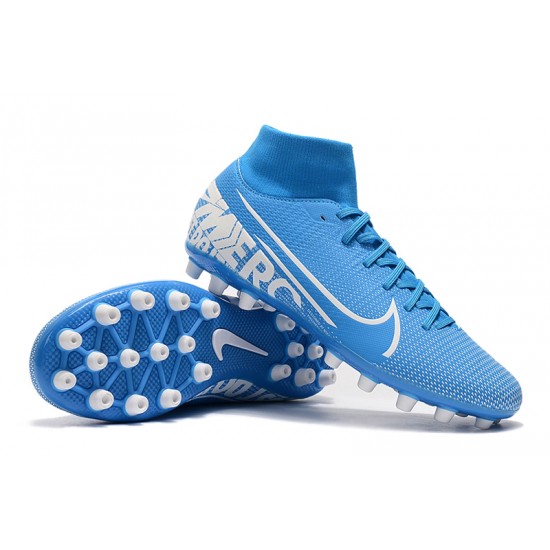 Kopačky Nike Superfly 7 Academy CR7 AG Bílá Stříbro 39-45