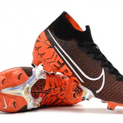 Kopačky Nike Superfly 7 Elite SE FG Černá oranžový 39-45