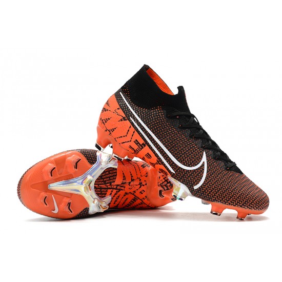 Kopačky Nike Superfly 7 Elite SE FG Černá oranžový 39-45