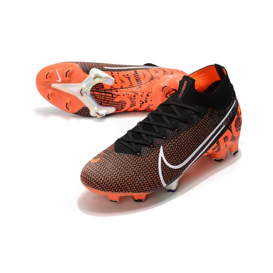 Kopačky Nike Superfly 7 Elite SE FG Černá oranžový 39-45