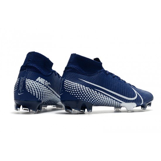 Kopačky Nike Superfly 7 Elite SE FG Modrý Bílá 39-45