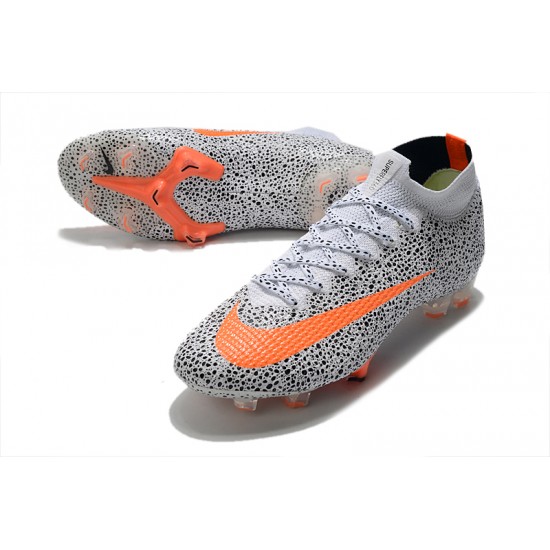 Kopačky Nike Superfly 7 Elite SE FG Bílá Černá oranžový 39-45