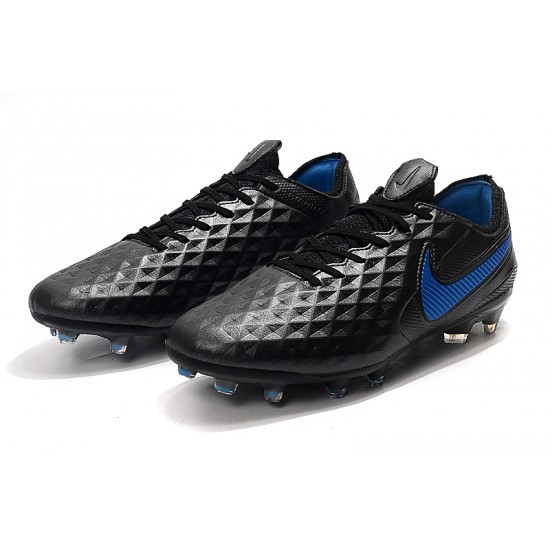 Kopačky Nike Tiempo Legend 8 Elite FG Černá Modrý 39-45