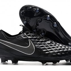 Kopačky Nike Tiempo Legend 8 Elite FG Černá Stříbro 39-45