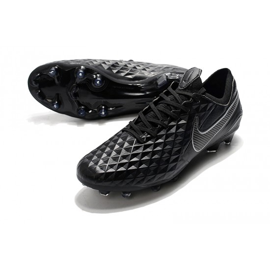 Kopačky Nike Tiempo Legend 8 Elite FG Černá Stříbro 39-45