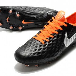 Kopačky Nike Tiempo Legend 8 Elite FG Černá Stříbro oranžový 39-45
