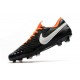 Kopačky Nike Tiempo Legend 8 Elite FG Černá Stříbro oranžový 39-45