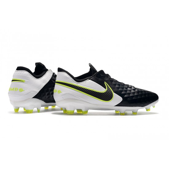 Kopačky Nike Tiempo Legend 8 Elite FG Černá Bílá Zelená 39-45