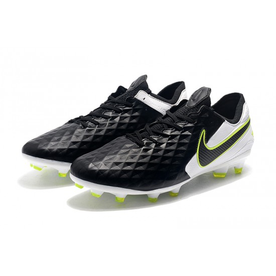 Kopačky Nike Tiempo Legend 8 Elite FG Černá Bílá Zelená 39-45