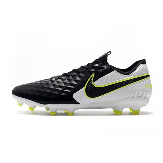 Kopačky Nike Tiempo Legend 8 Elite FG Černá Bílá Zelená 39-45